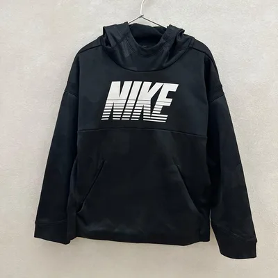 NIKE キッズ パーカー ブラック XSサイズ
