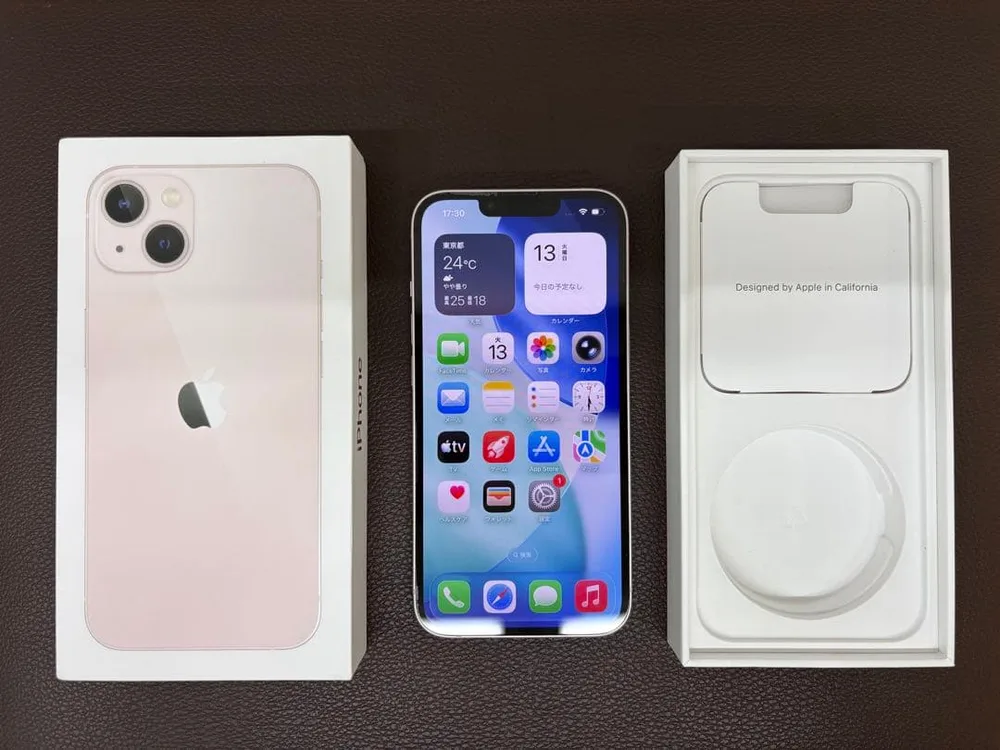 iPhone 13 128GB ピンク SIMフリー 本体 K2554