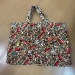 ディズニー カーズ レッスンバッグ 手提げ袋