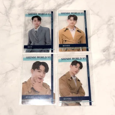 SHINee / SHINee WORLD Ⅵ クリアフォトカード 4枚