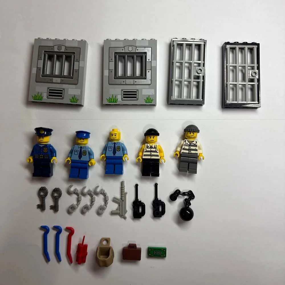 LEGO ポリスセット ミニフィグ・ミニパーツ・牢屋