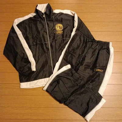 A.VERSACE ヴェルサーチ ナイロンジャージ上下セット Mサイズ