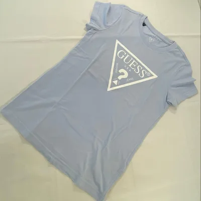 GUESS ゲス Tシャツ レディース ライトブルー S 美品