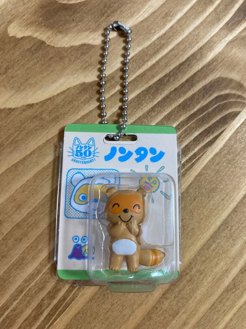 ノンタン パッケージミニチュアコレクション たぬきさん ガチャ