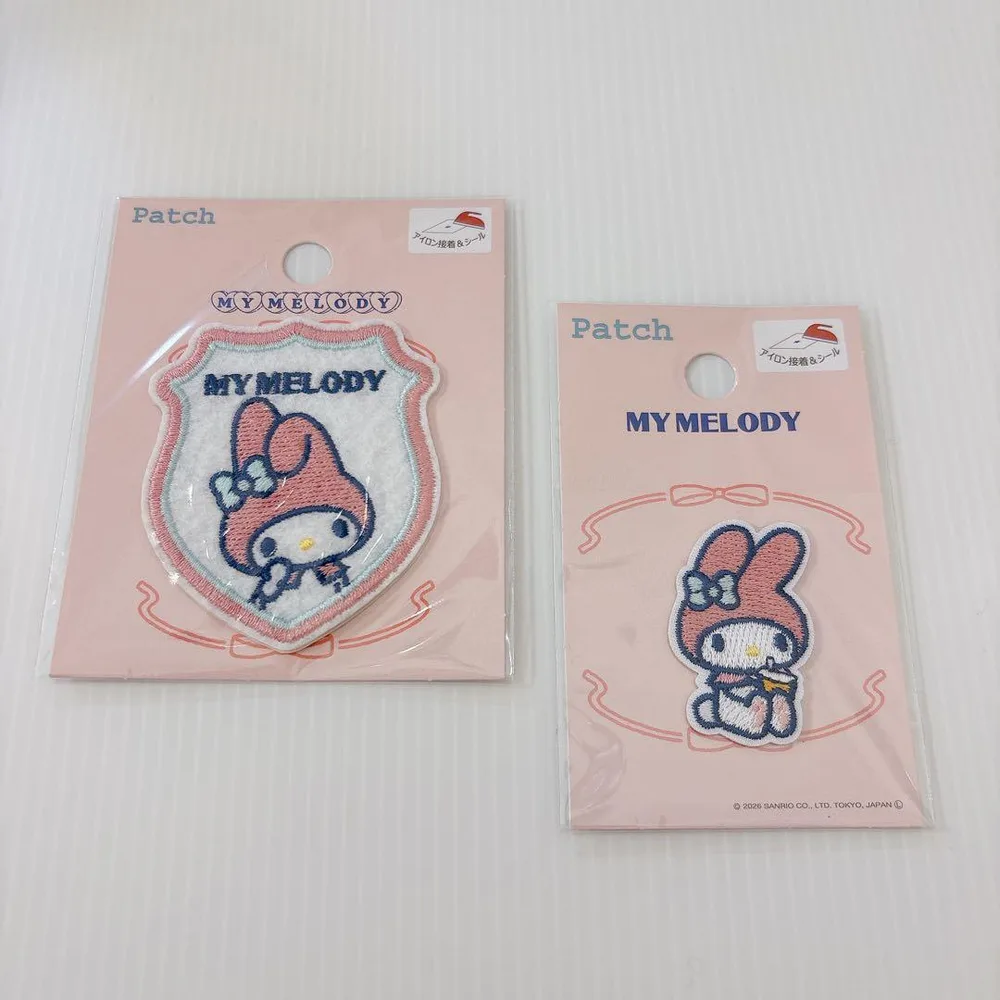 サンリオ エンブレムワッペン セリア マイメロディ