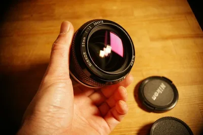 Nikon NIKKOR 55mm F1.2 大口径単焦点レンズ