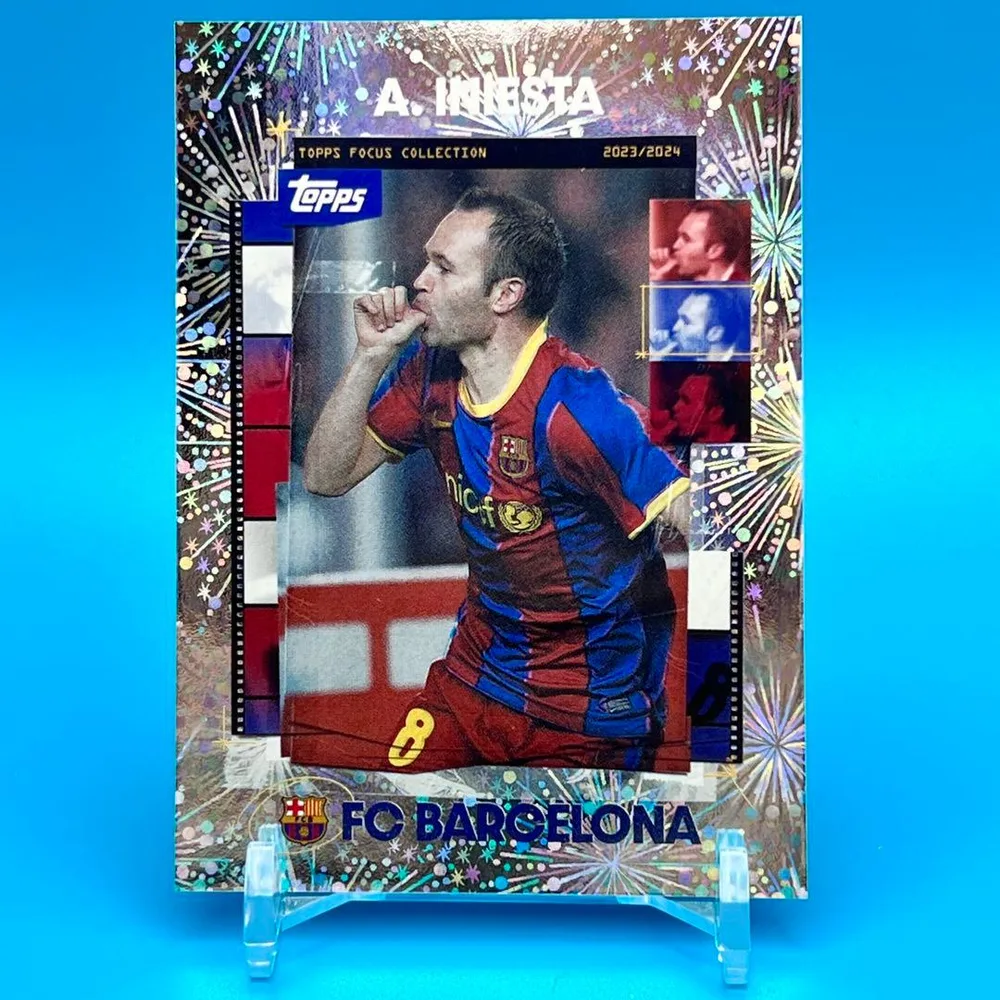 TOPPS Andres Iniesta イニエスタ インサート パラレルカード