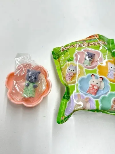 シルバニア 赤ちゃん&お花のベッドセット ペルシャネコ
