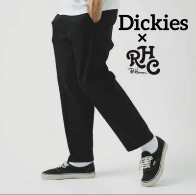 RHC Ron Herman Dickies ワークパンツ ブラック 34