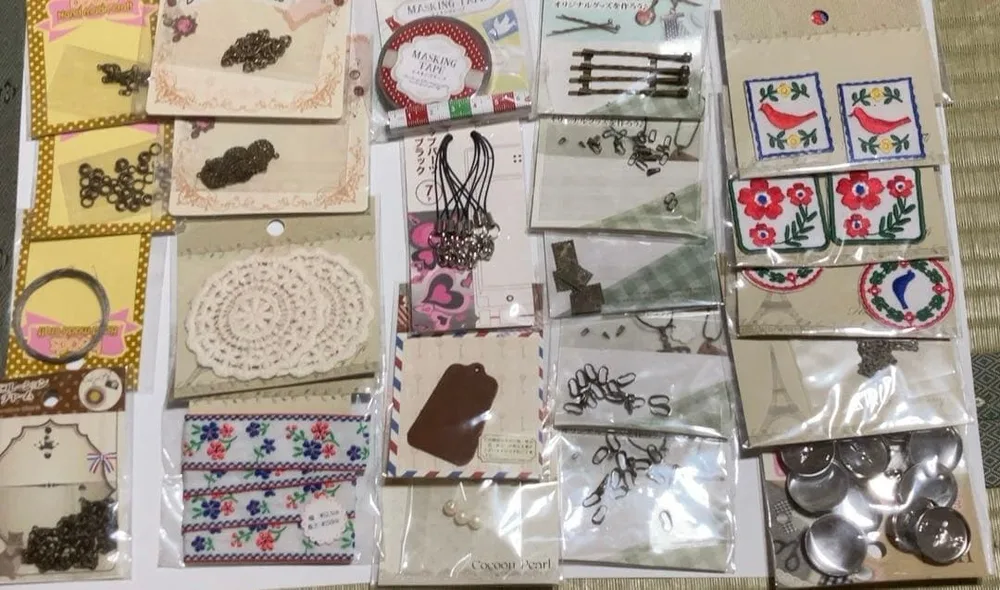 ハンドメイド・手芸用品 パーツ類 まとめ売り 未使用品