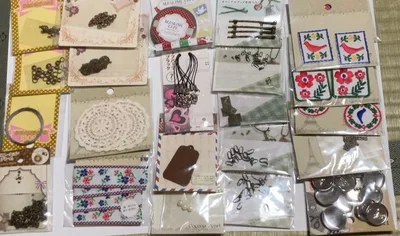 ハンドメイド・手芸用品 パーツ類 まとめ売り 未使用品