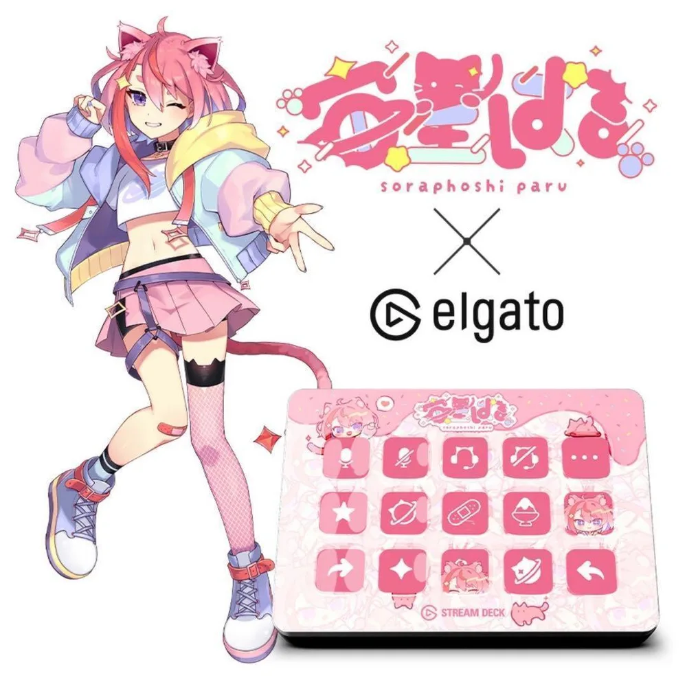 新品(フェイスプレートのみ)Stream Deck MK.2 宙星ぱる