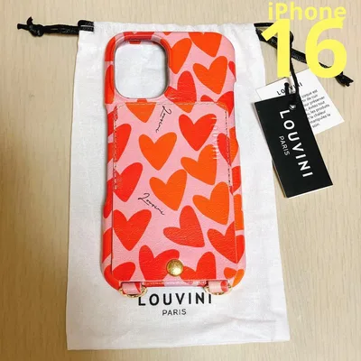 LOUVINI PARIS ルヴィニ パリ iPhone16 イタリアンレザー