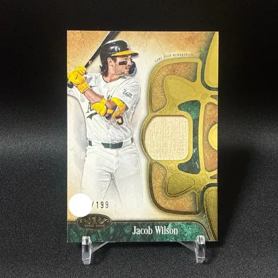 Topps Tier One 2026 Jacob Wilson レリック