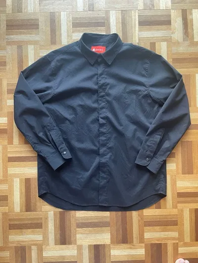 HERENESS Mountain Wool シャツ ブラック