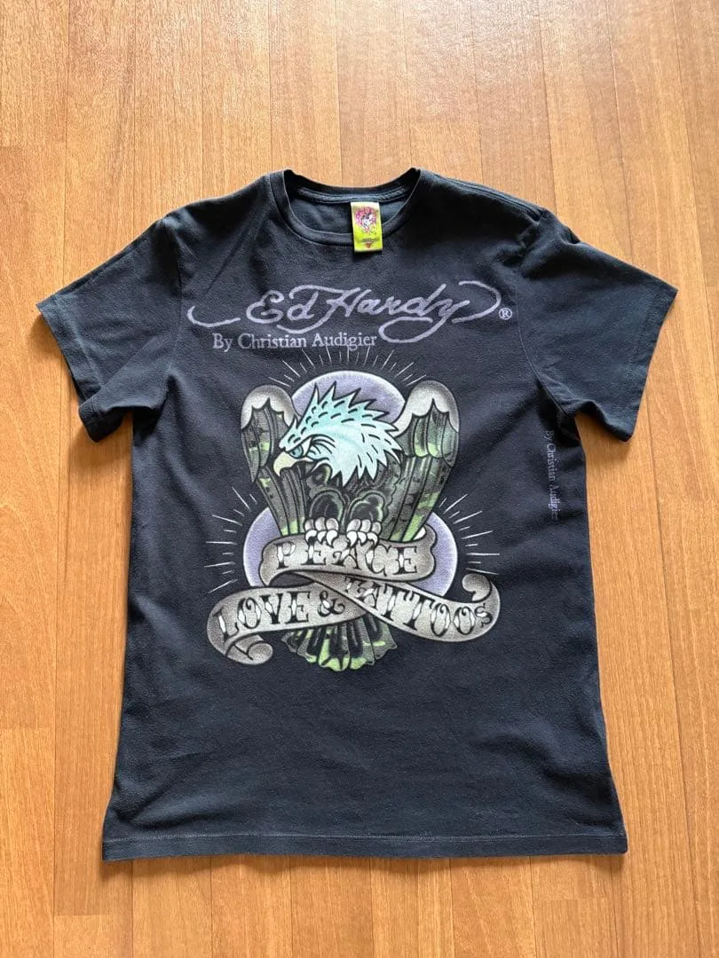 Ed Hardy(エド・ハーディー)グラフィック タトゥーアート Tシャツ