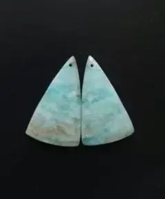 ① アラゴナイト ピアス.イヤリング用 ペア