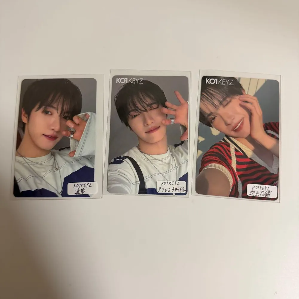 KO1KEYZ SIYOUNG トレカ 封入 タワレコ 店舗 選出