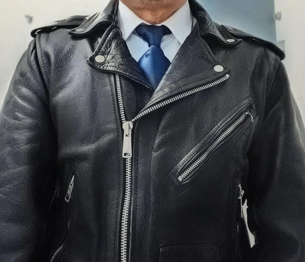 リアルレザー ダブルライダース・ジャケット