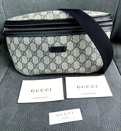 GUCCI GGスプリーム ボディバッグ ウエストポーチ