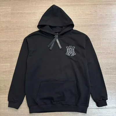 AMIRI HOLLYWOOD ロゴ パーカー ブラック M