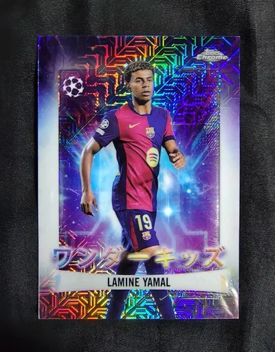 ★美品★Topps Chrome Lamine Yamal ラミン・ヤマル