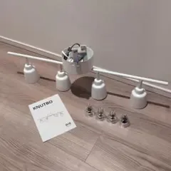 IKEA KNUTBO シーリングスポットライト 4灯 ホワイト