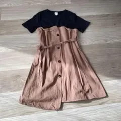 Bee des Bee 重ね着風 ワンピース 150