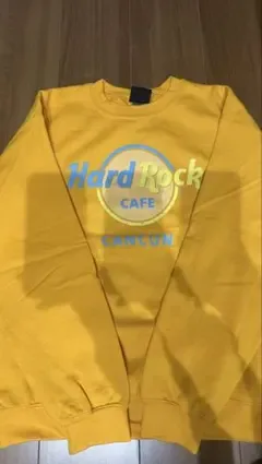 Hard Rock CAFE CANCUN スウェット イエロー M