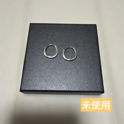 【両耳】シルバー フープピアス シンプル 揺れる レディース 3セット