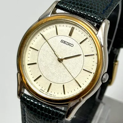 稼働 SEIKO セイコー 7N01-7140 クオーツ 3針 メンズ腕時計