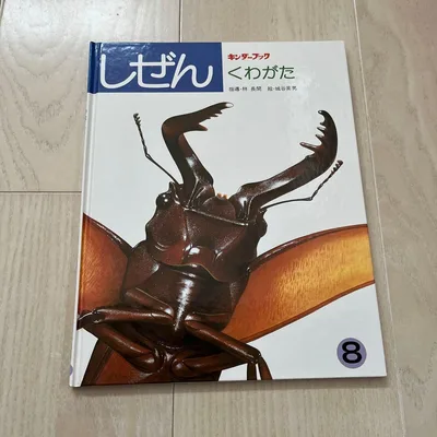 【希少】キンダーブック しぜん くわがた フレーベル館 匿名配送