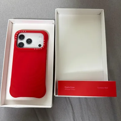 CASETiFY iPhoneケース トマトレッド iPhone17Pro用新品