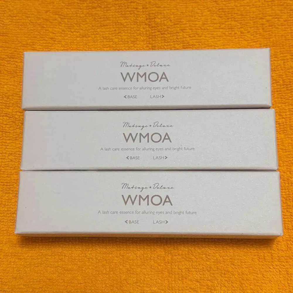 WMOA まつ毛美容液3本セット
