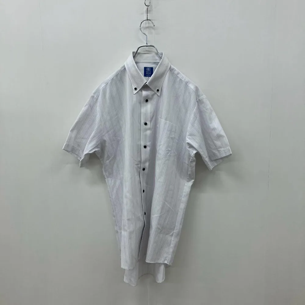 【a2514】ブリックハウス 半袖ドレスシャツ 美品 43