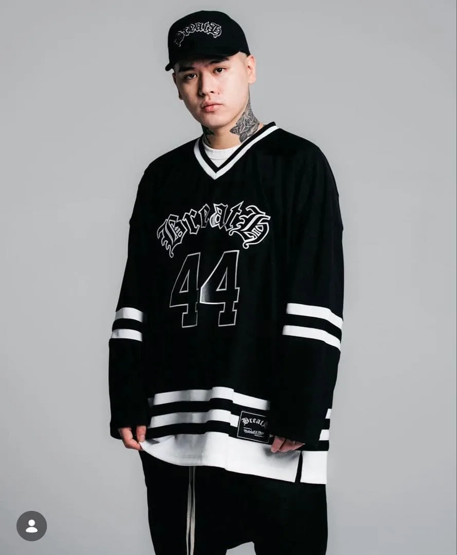 美品 Breath Mitchell&ness HOCKEY JERSEY M