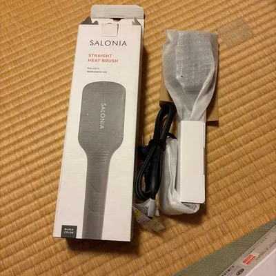 【新品】 サロニア ストレートヒートブラシ
