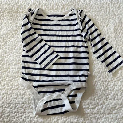 baby GAP ボーダー ロンパース 12-18m