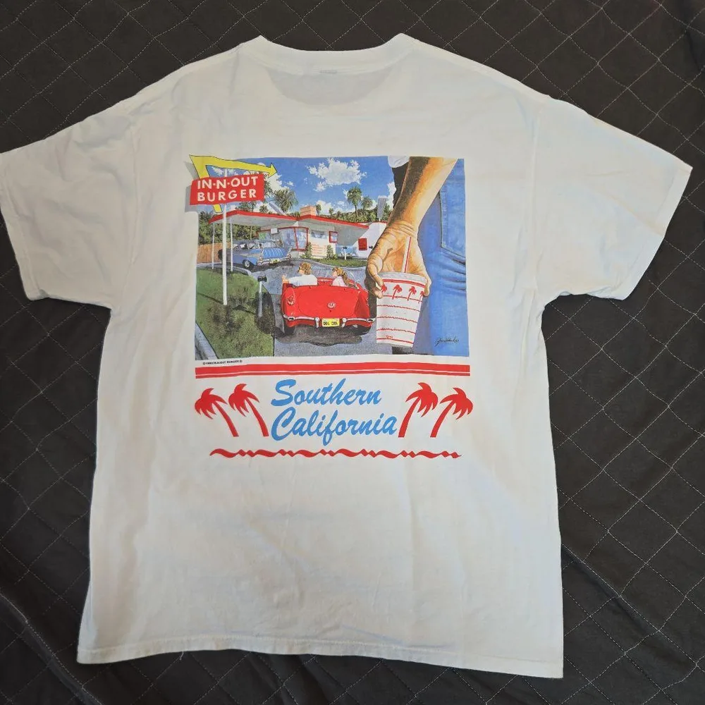 IN-N-OUT BURGER Tシャツ ホワイト