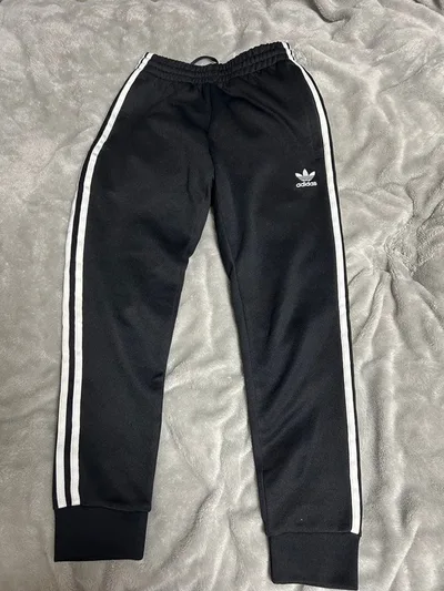 adidas Originals トレフォイル ジャージパンツ ブラック