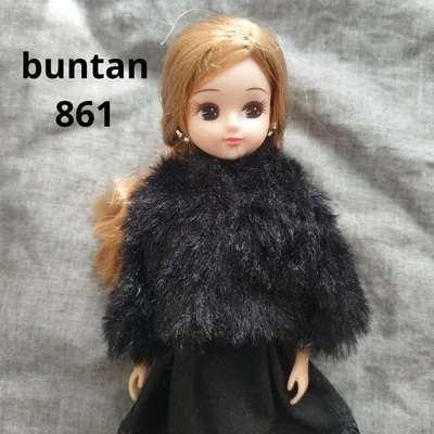 リカちゃん服 861【ハンドメイド】単品ファーボレロ