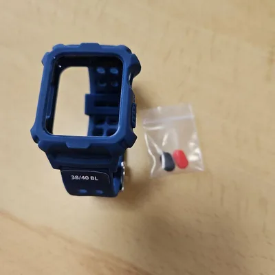 Apple Watchバンド 一体型ケース 38/40mm ブルー【新品未使用】