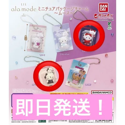 LIL ala mode ミニチュアパッケージチャーム ムース 2種セット