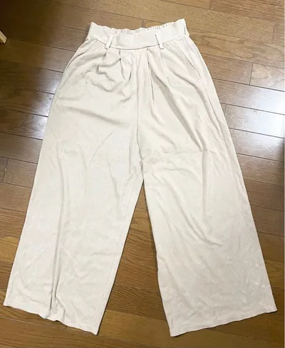 【新品未使用】ガウチョパンツ ベージュ