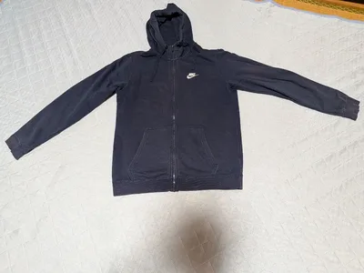 NIKEメンズ ジップアップパーカー ネイビー M