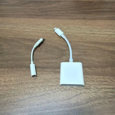 Lightning SDカードリーダー 3.5mm イヤホンジャック