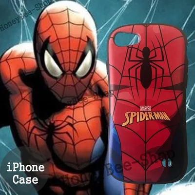 iPhoneケース スパイダーマン ハニカム構造 耐衝撃 スマホケース