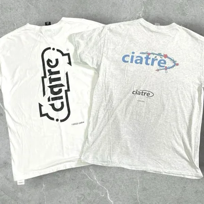 ciatre シアター Tシャツ 2枚セット L バックプリント ロゴT