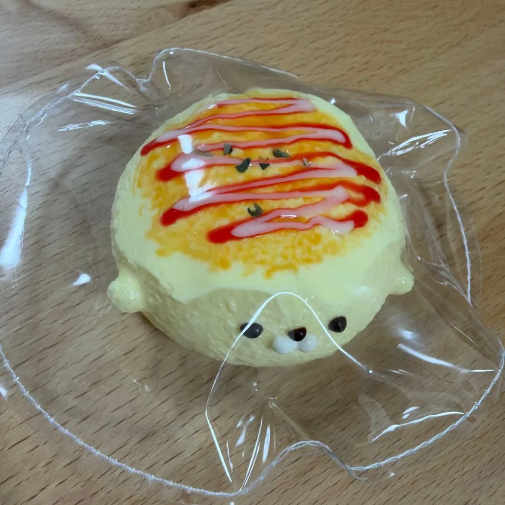 スクイーズ kikisquishy Sサイズ あざらしオムライス とろりバター
