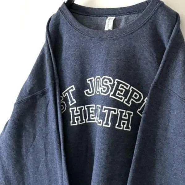 ジャージーズ ST JOSEPHトレーナー スウェット L ネイビー 古着